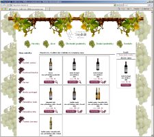 Preview of the vinarstvi.in e-shop